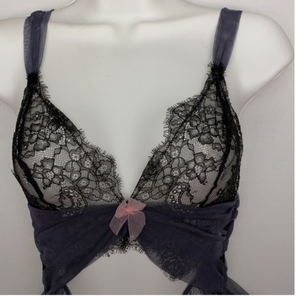VS One Piece GREY Lingerie, S *P1073 - Picture 2 of 11